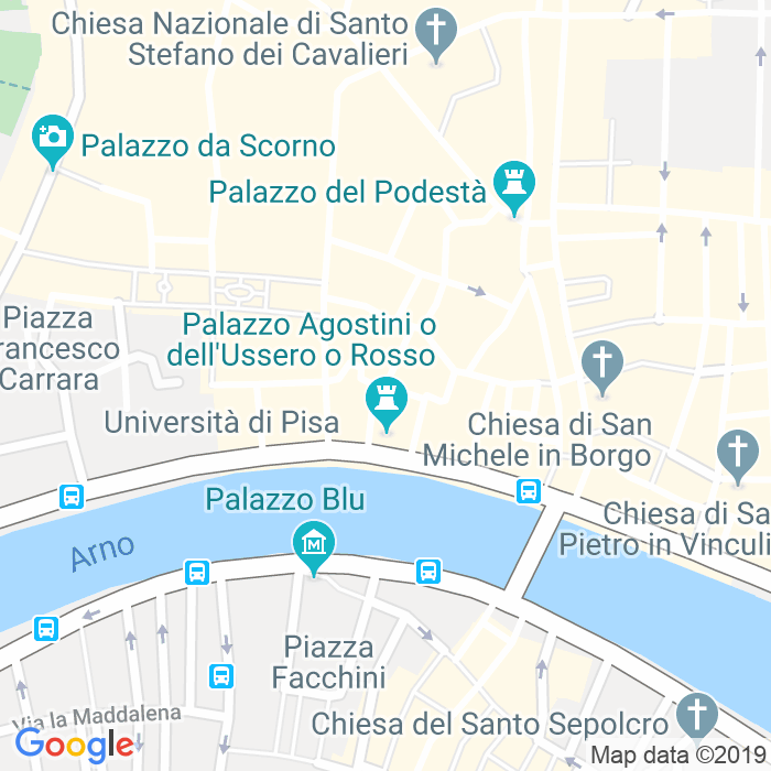 CAP di Via Del Tidi a Pisa