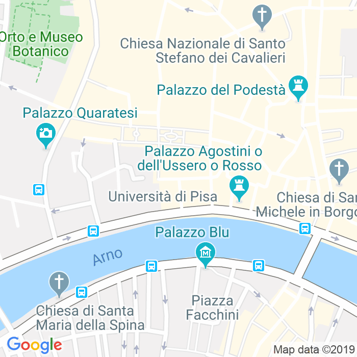 CAP di Via Della Sapienza a Pisa