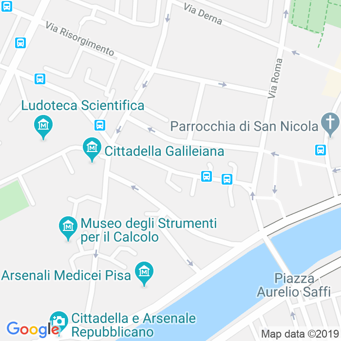 CAP di Via Enrico Fermi a Pisa