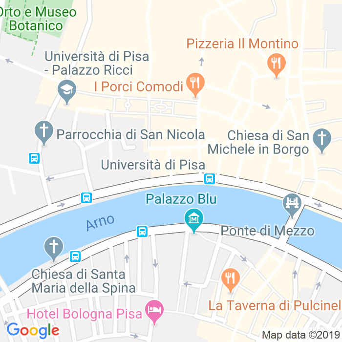 CAP di Via Filippo Serafini a Pisa