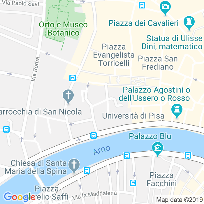 CAP di Via La Pergola a Pisa