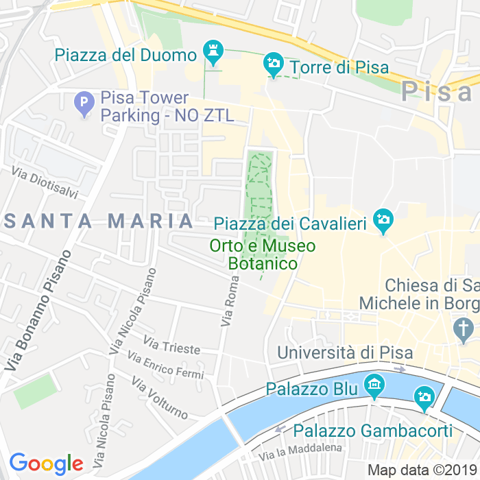 CAP di Via Roma a Pisa