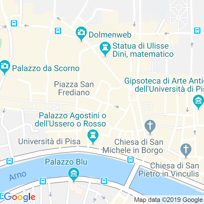 CAP di Via Tavoleria a Pisa