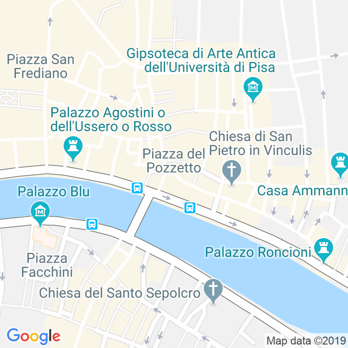 CAP di Piazza Del Pozzetto a Pisa