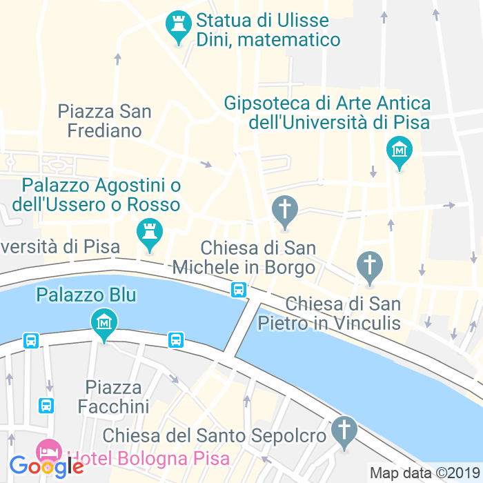 CAP di Piazza Delle Vettovaglie a Pisa