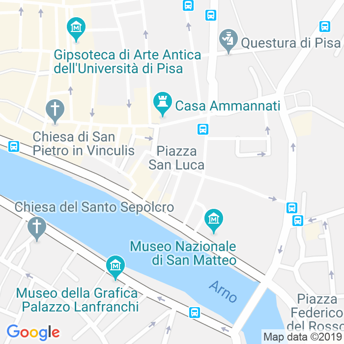 CAP di Piazza San Luca a Pisa
