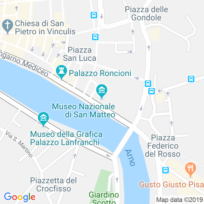 CAP di Piazza San Matteo In Soarta a Pisa