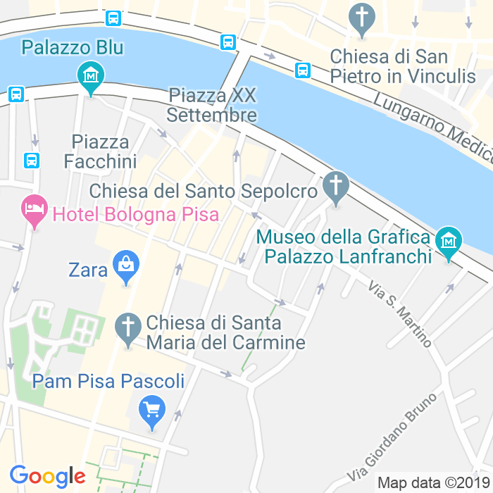 CAP di Via Borghese a Pisa