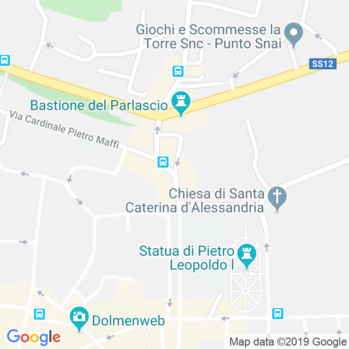 CAP di Via Carlo Fedeli a Pisa