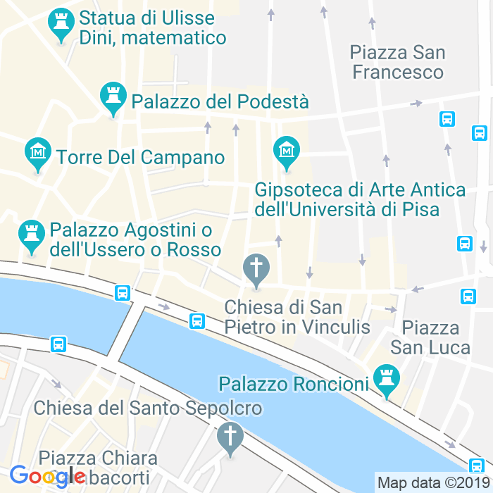 CAP di Via Cavour a Pisa