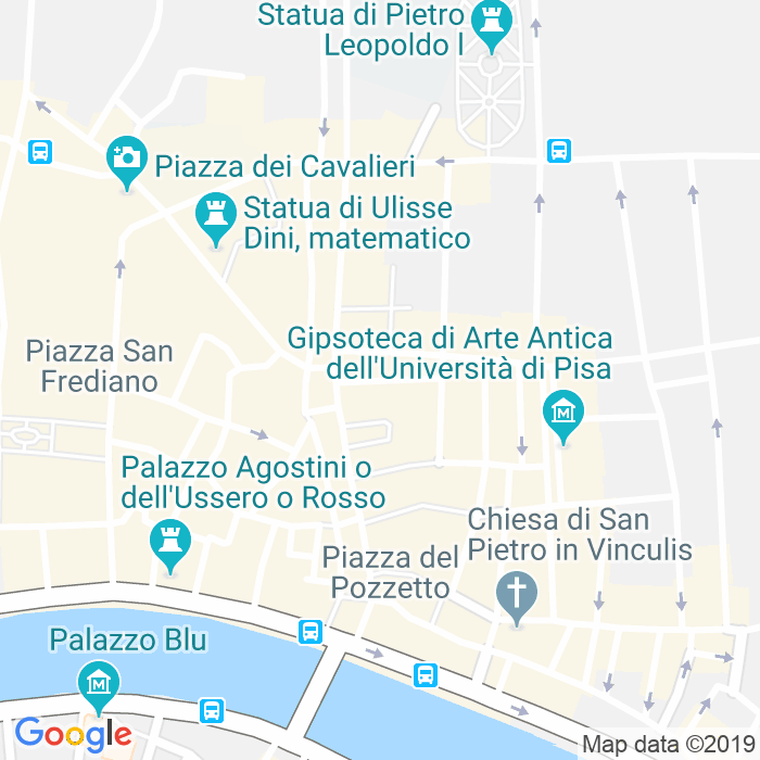 CAP di Via Del Poschi a Pisa