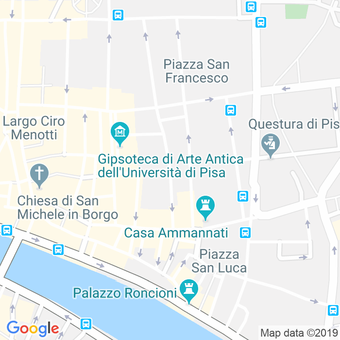 CAP di Via Ludovico Coccapani a Pisa