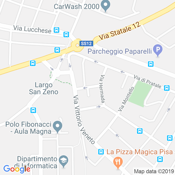 CAP di Via Monte Ortigara a Pisa