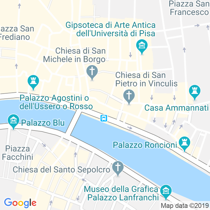 CAP di Via Rigattieri a Pisa