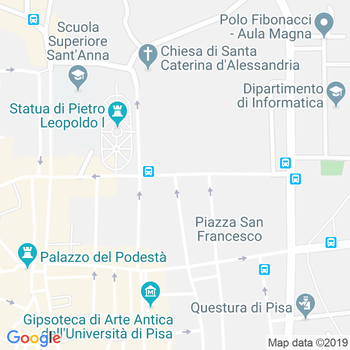 CAP di Via San Lorenzo a Pisa