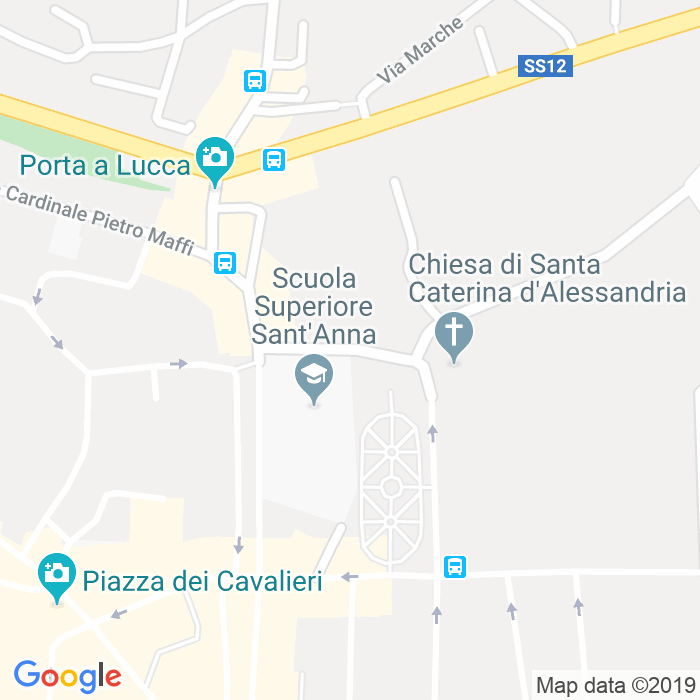 CAP di Via Santa Caterina a Pisa