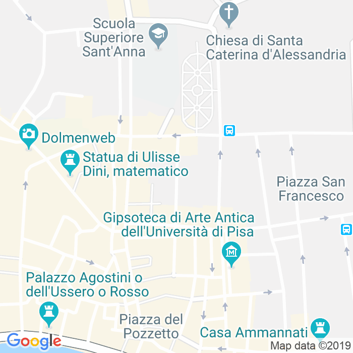 CAP di Via Santa Cecilia a Pisa