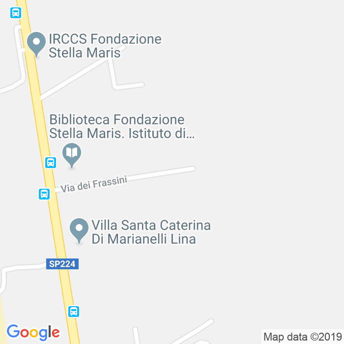 CAP di Via Dei Frassini a Pisa