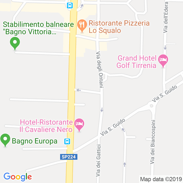 CAP di Via Dei Glicini a Pisa