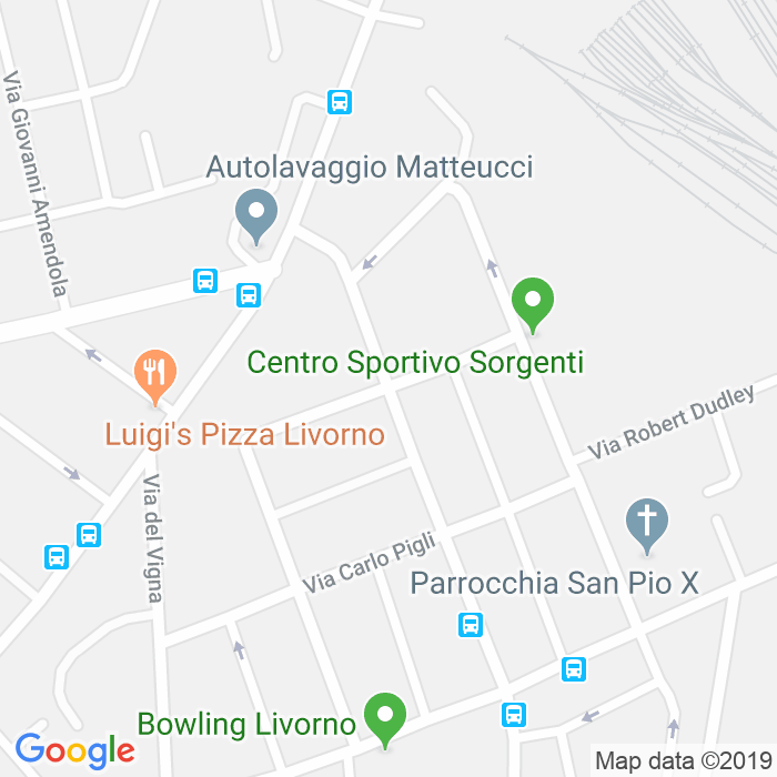 CAP di Via Della Fiera Di Sant'Antonino a Livorno