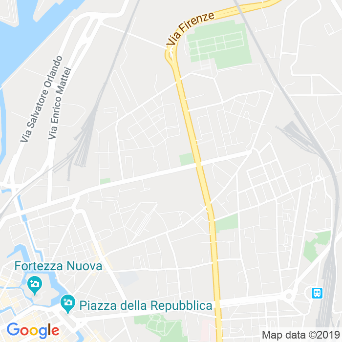 CAP di Via Marco Mastacchi a Livorno