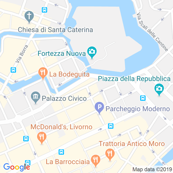 CAP di Viale Degli Avvalorati a Livorno