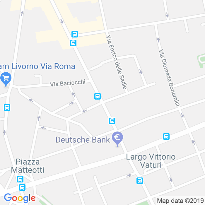 CAP di Via Aristide Nardini Despotti Mospignotti a Livorno