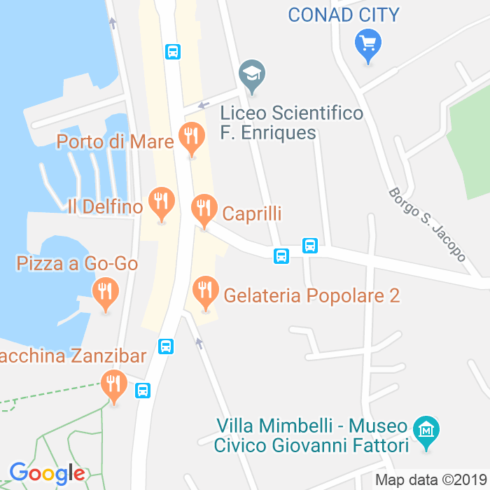 CAP di Via Dei Funaioli a Livorno