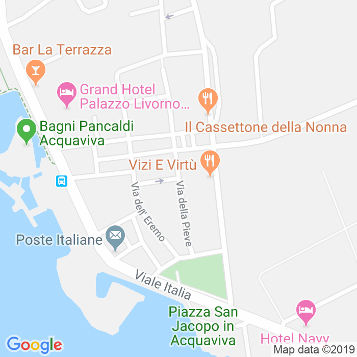 CAP di Via Della Cisterna a Livorno