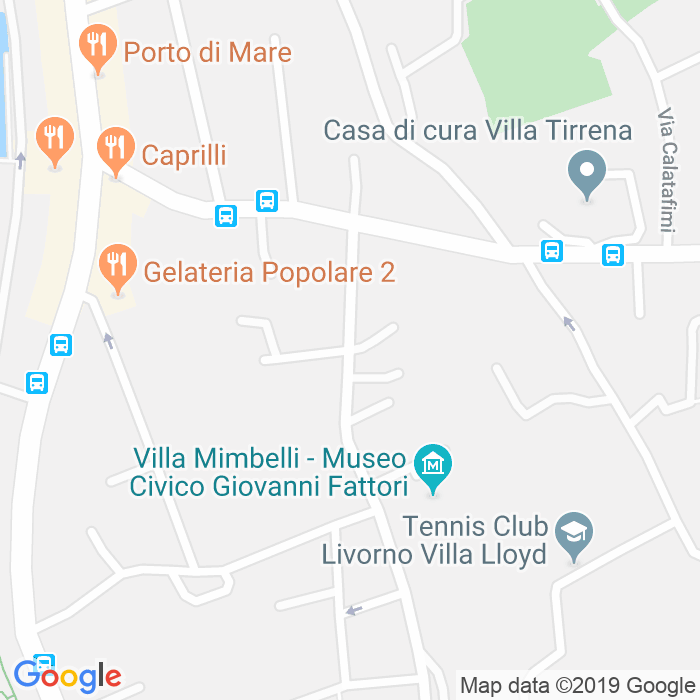 CAP di Via Della Fonderia a Livorno