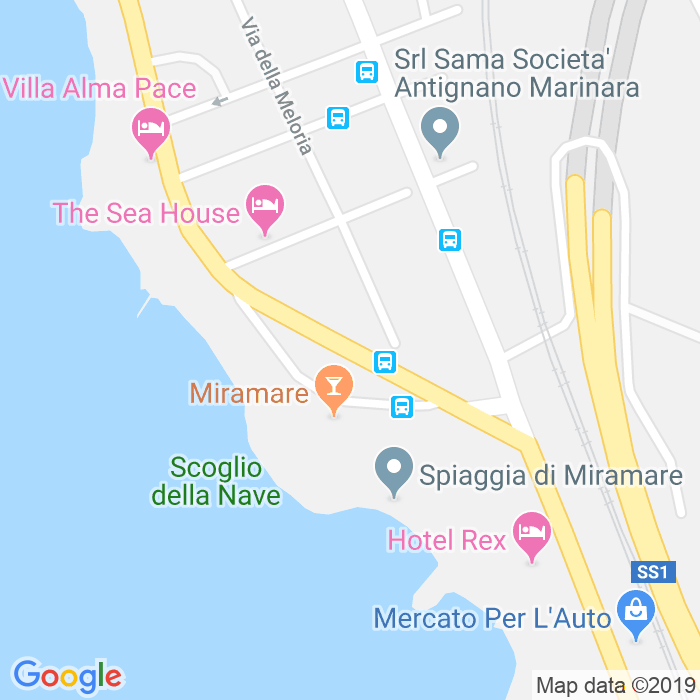 CAP di Via Antonio Francesco Pigafetta a Livorno