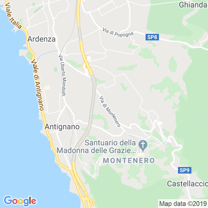 CAP di Via Di Montenero a Livorno
