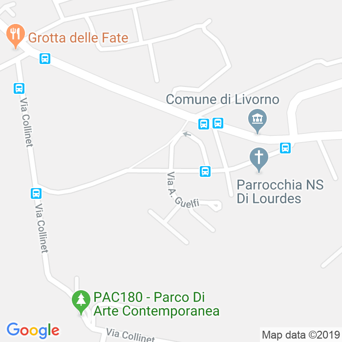 CAP di Via Fortunato Garzelli a Livorno