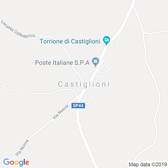 CAP di Castiglioni (Castiglioni D'Arcevia) a Arcevia