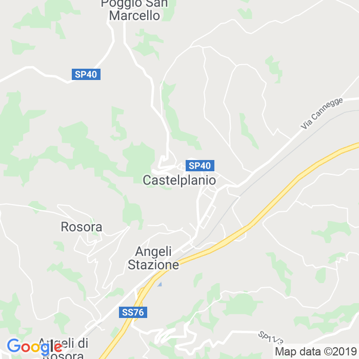 CAP di Castelplanio in Ancona