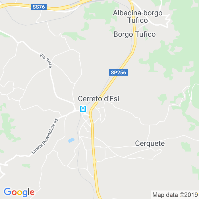 CAP di Cerreto D'Esi in Ancona