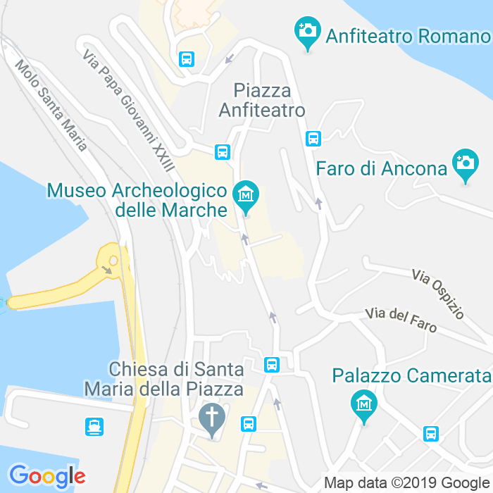 CAP di Piazza Benvenuto Stracca a Ancona