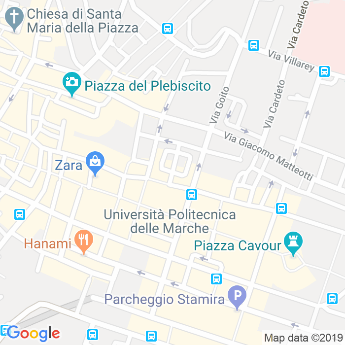CAP di Piazza Delle Erbe a Ancona