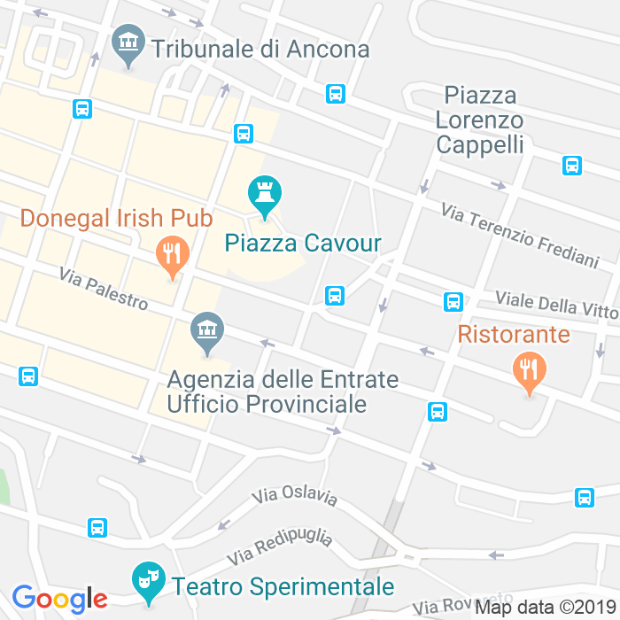 CAP di Via Eugenio Salomone Camerini a Ancona