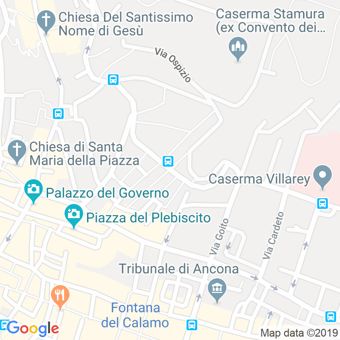 CAP di Via Giangiacomi Palermo a Ancona