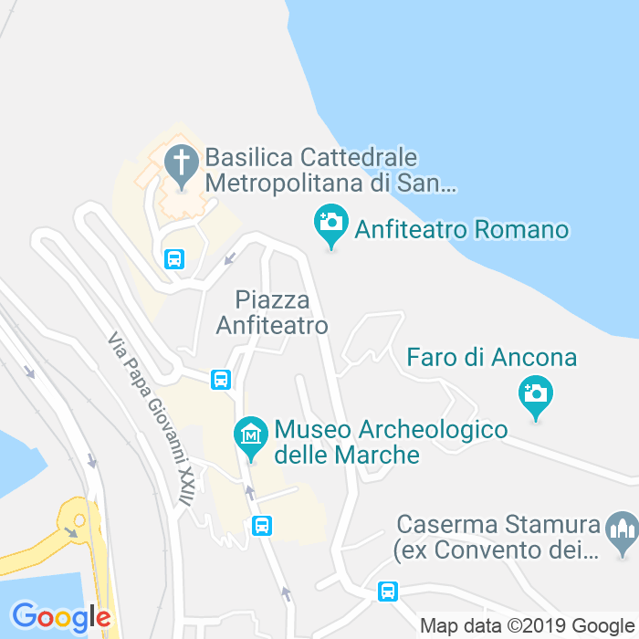 CAP di Via Giuseppe Birarelli a Ancona