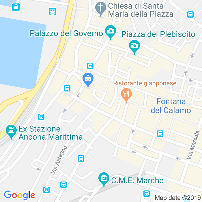 CAP di Via Del Traffico a Ancona