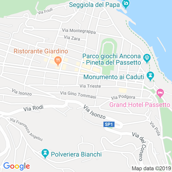 CAP di Via Trieste a Ancona