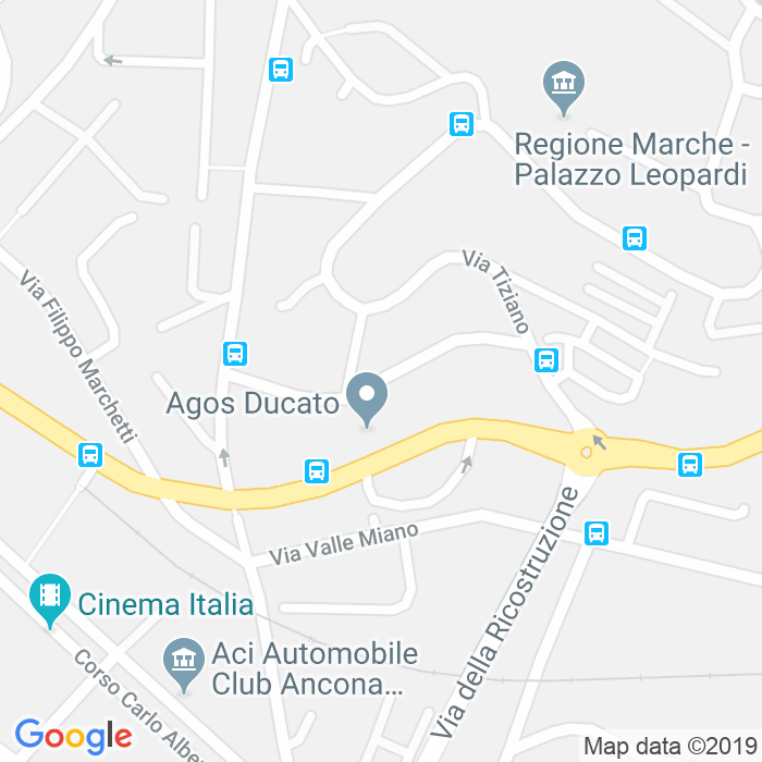 CAP di Via Carlo Crivelli a Ancona