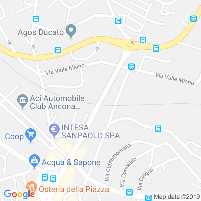 CAP di Via Della Ricostruzione a Ancona