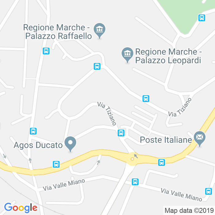 CAP di Via Tiziano a Ancona