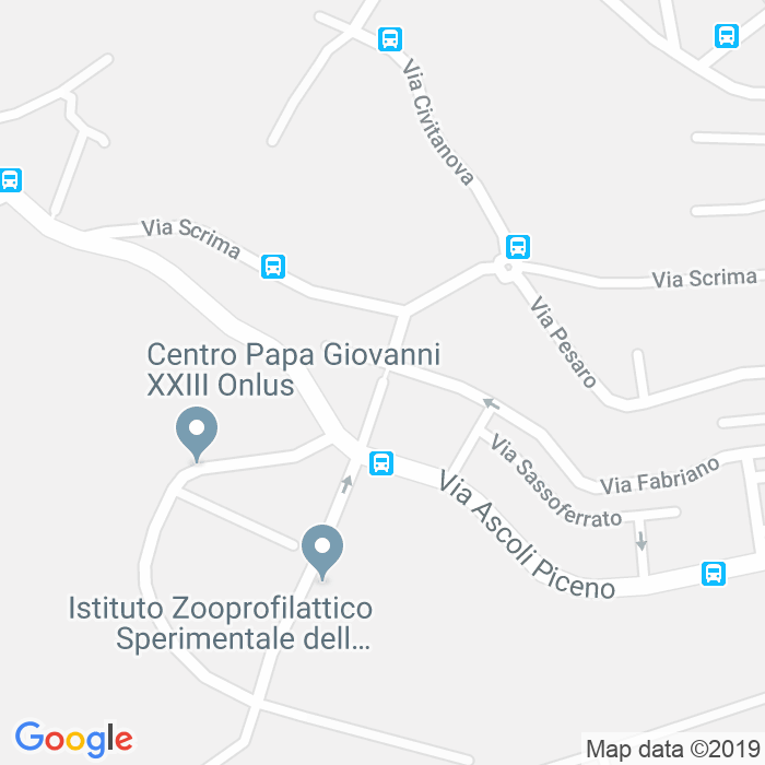 CAP di Via Arcevia a Ancona