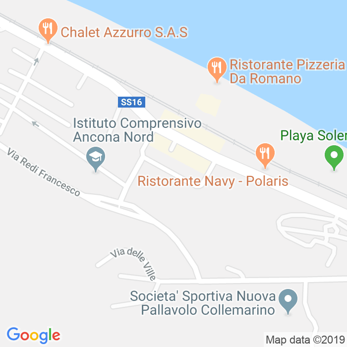 CAP di Via Enea Costantini a Ancona