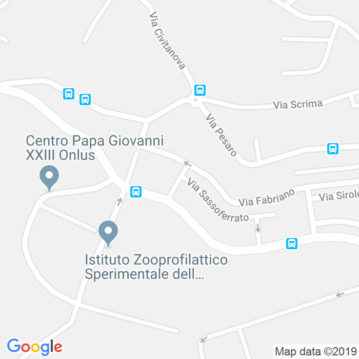 CAP di Via Genga a Ancona