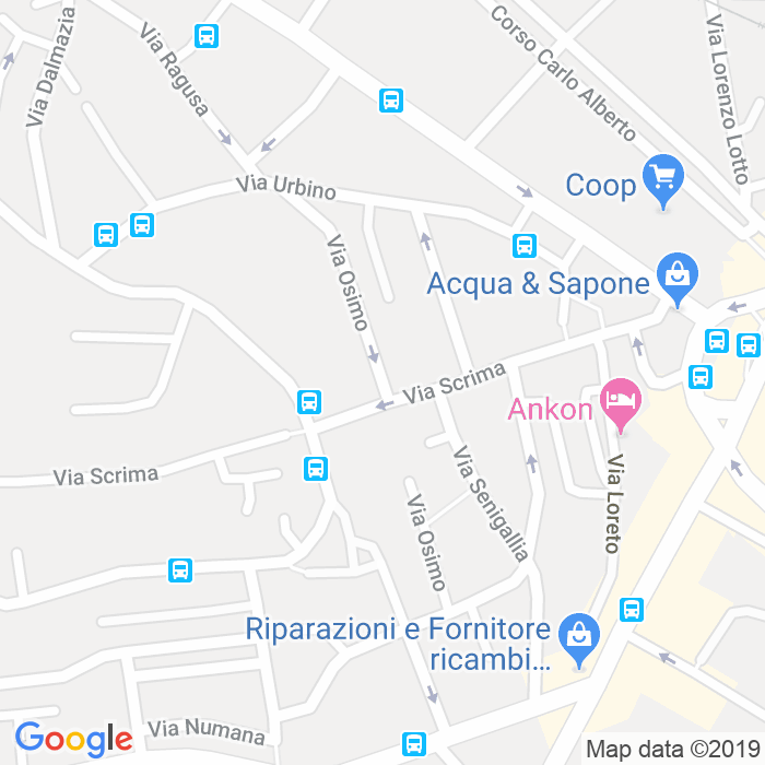 CAP di Via Osimo a Ancona